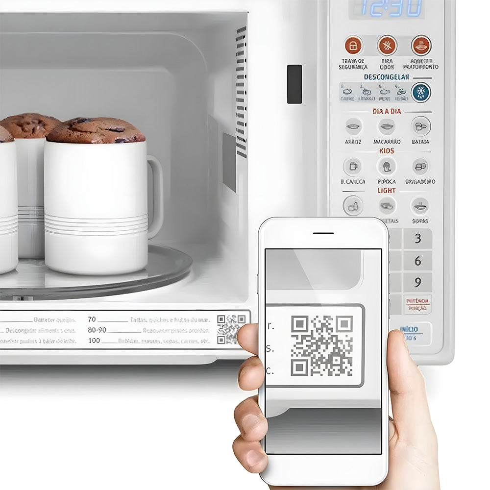 Micro-Ondas Electrolux MTO30 com Função Tira Odor 20L - 220V